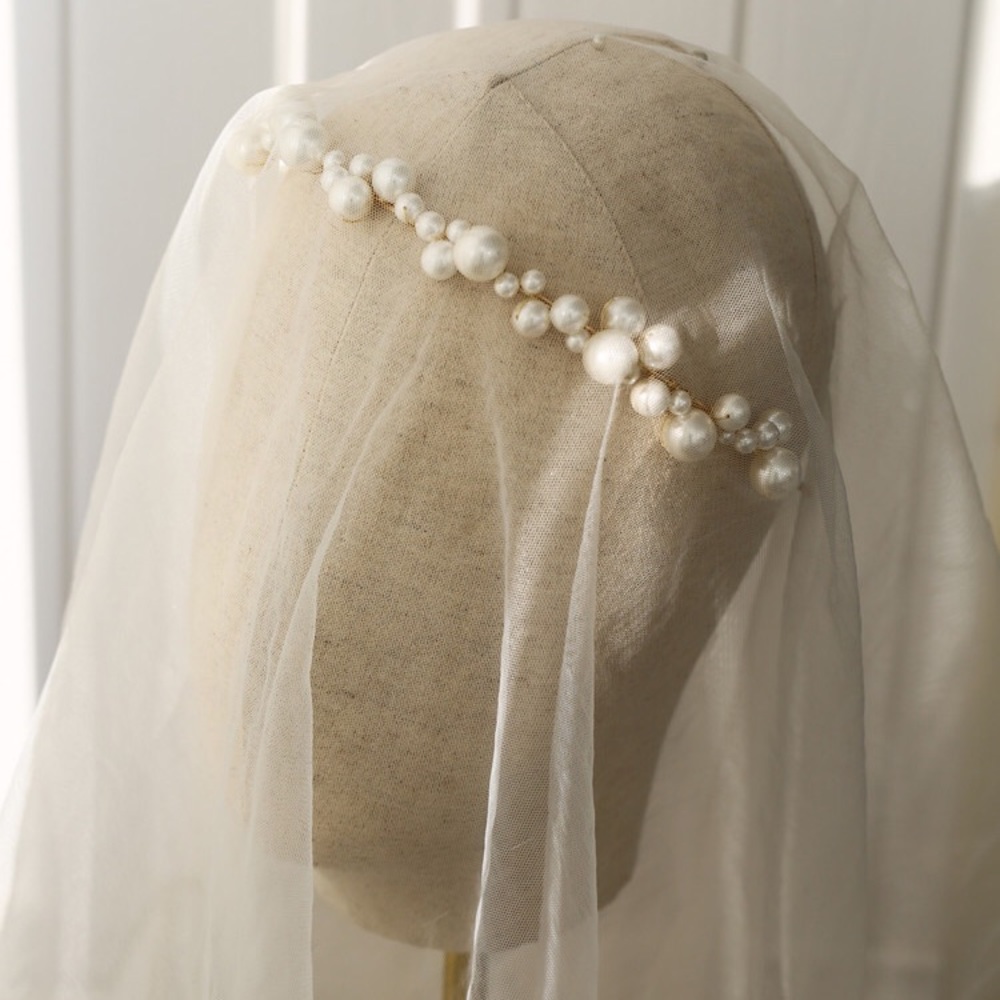 Pearl Bridal Head Band
